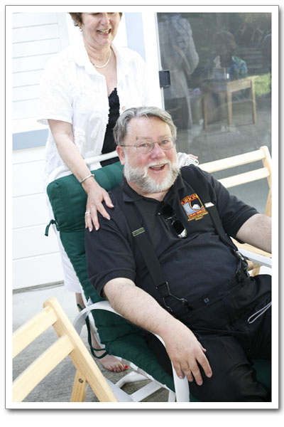 Marti Wright Unger and Ernie Fretter